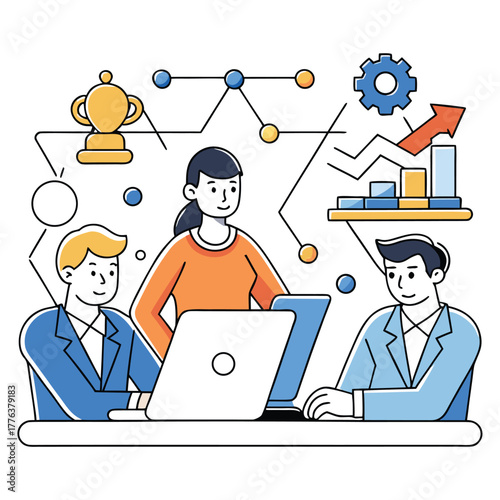 Business Strategy Planning Scene