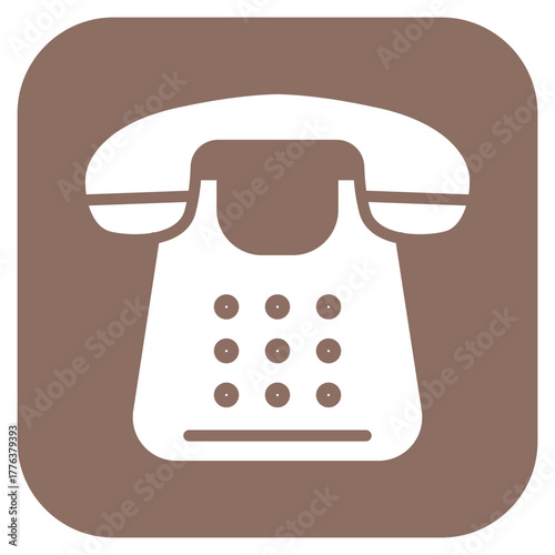 Phone icon vector image. Can be used for Supermarket.