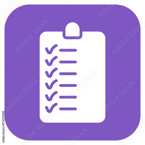 Shopping List icon vector image. Can be used for Supermarket.