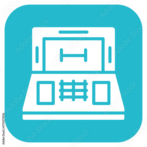 Teller icon vector image. Can be used for Supermarket.