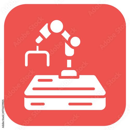 Automatic icon vector image. Can be used for Manufacturing.