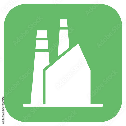 Factory Breakdown icon vector image. Can be used for Manufacturing.