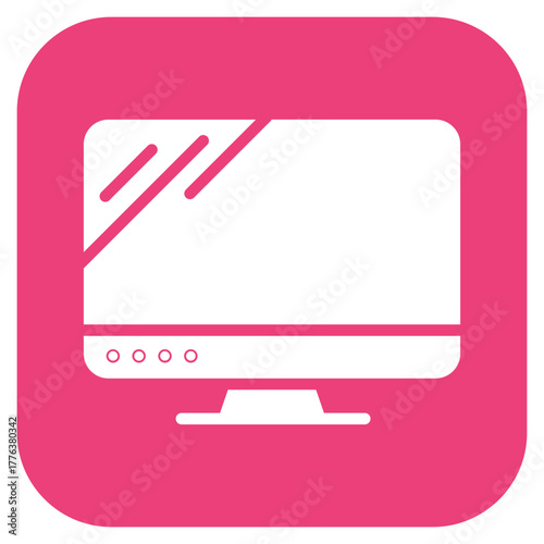 Desktop icon vector image. Can be used for Battery and Power.