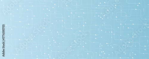 Motherboard technology circuit board background texture design. Creative idea AI banner concept for internet technology. Digital motherboard concept for poster, cover, banner, header, web template