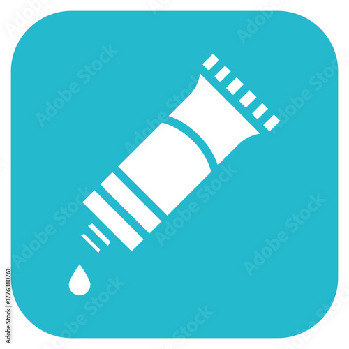 Polish Tube icon vector image. Can be used for Shoemaker.