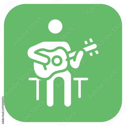 Musician icon vector image. Can be used for Diversity.