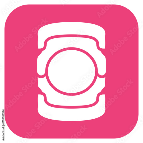 Knee Pad icon vector image. Can be used for Volleyball.