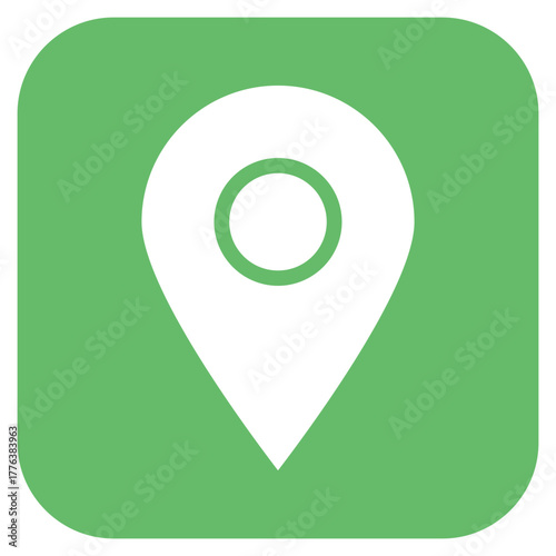 Location icon vector image. Can be used for Volleyball.