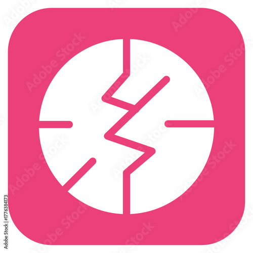 Broke icon vector image. Can be used for Casino.