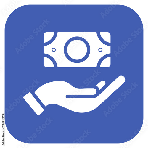 Cash Back icon vector image. Can be used for Casino.