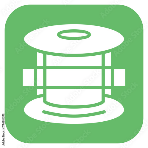 Flange icon vector image. Can be used for Mettalurgy.