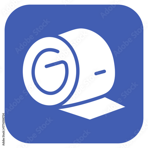 Rolled Steel icon vector image. Can be used for Mettalurgy.