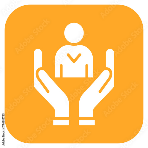 Volunteer Line Color Icon