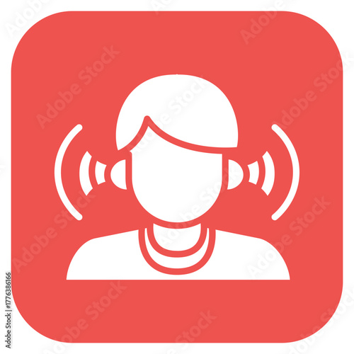 Noise Pollution Line Color Icon