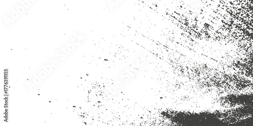 Grunge Texture.Monochrome retro grunge texture illustration.Abstract background with aged old simple art good