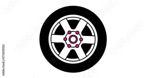 Car Wheel Icon