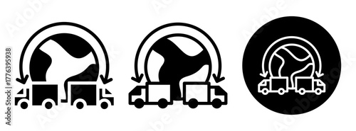 Cross Border Icon Collection Glyph & Mixed Style