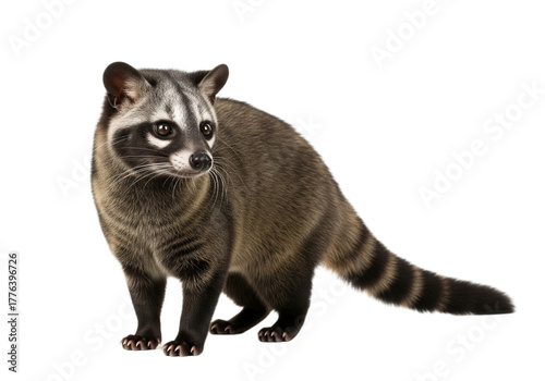 Civet with transparent PNG background