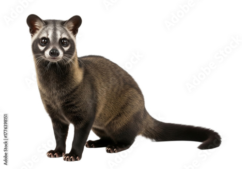Civet with transparent PNG background