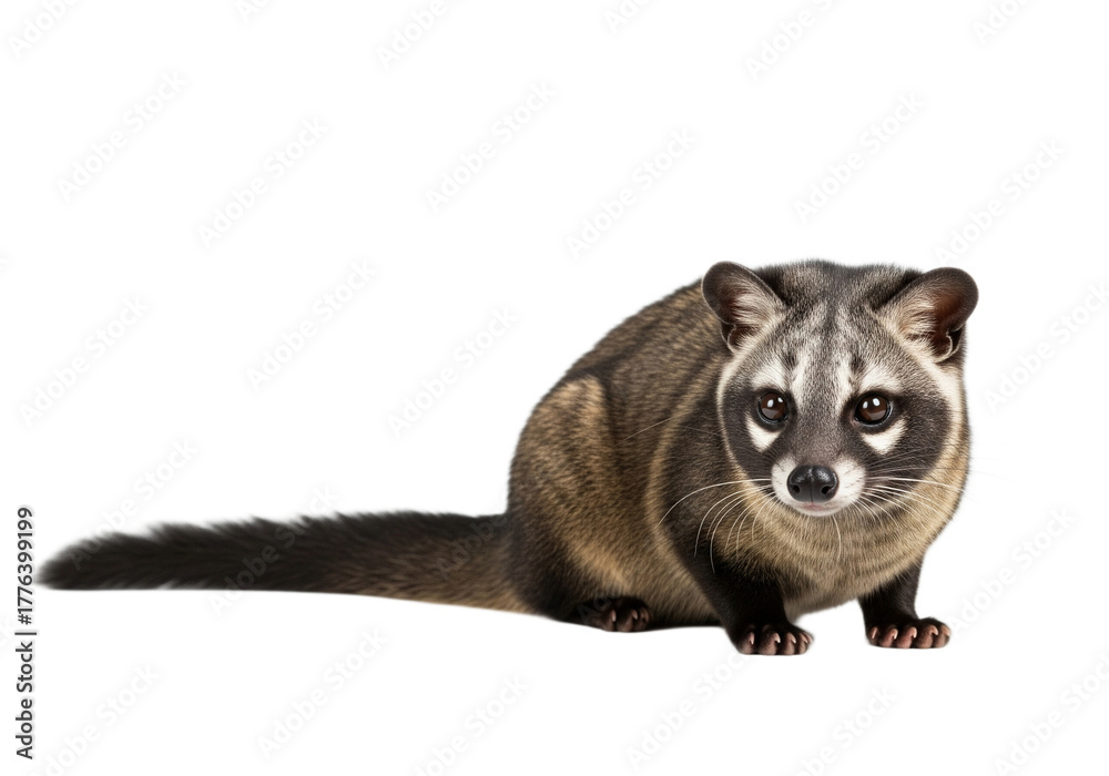 Obraz premium Civet with transparent PNG background