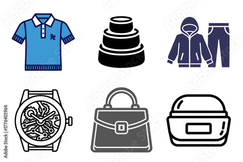 Spa and Massage Therapy Vector Icons Set. Wellness, Relaxation, Beauty Treatments, Hot Stone, Prenatal Massage, Facial, Body Scrub Symbols.