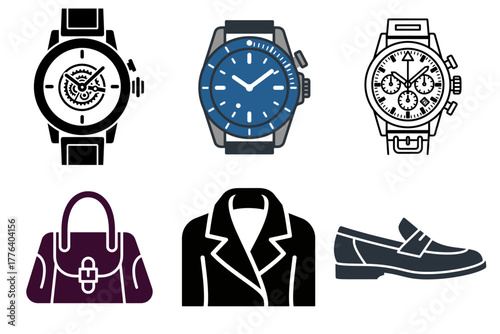 Beauty and Skincare Icons Set. Outline vector illustrations of facial mask, cleansing brush, cream jar, makeup, and cosmetic products for personal care.