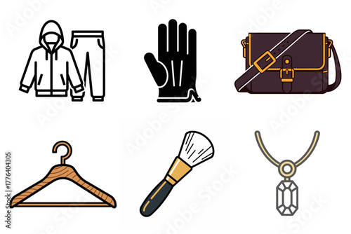 Personal Care and Hygiene Icons Set. Skincare, Hand Washing, Sun Protection, Beauty Serums, Cleansing, Wet Wipes. Health and Wellness Vector.