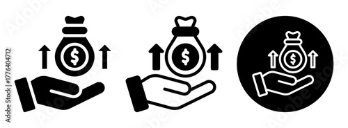 Profitable Icon Collection Glyph & Mixed Style