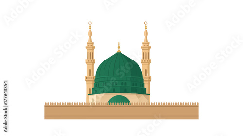 Roza e Rasool Madina Sharif Islamic Landmark