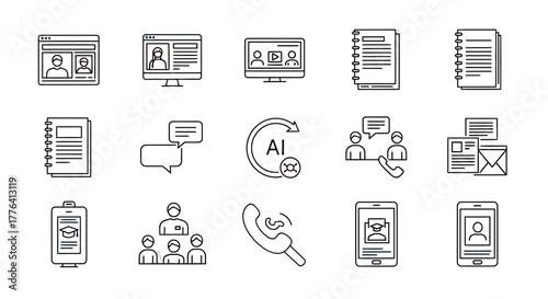 digital transformation enhancing business processes AI integration collaborative online learning and team communication for future growth and success in digital age