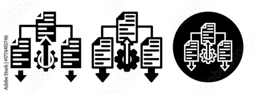 Prioritization Icon Collection Glyph & Mixed Style