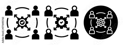 Cross Functional Icon Collection Glyph & Mixed Style