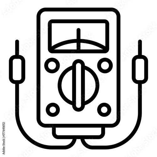 Tester Machine Line Color Icon