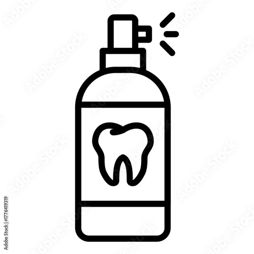 Freshener Line Color Icon