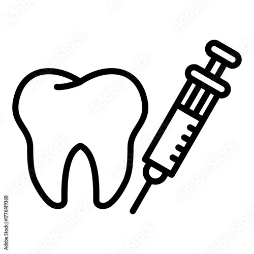 Anesthesia Line Color Icon