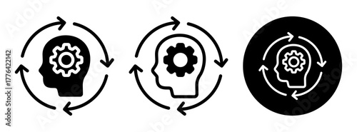 Adaptive Skill Icon Collection Glyph & Mixed Style