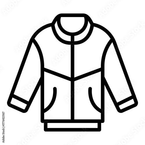Jacket Line Color Icon