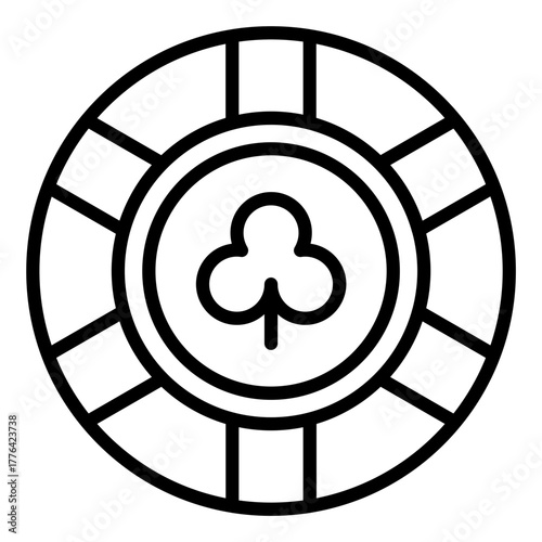 Poker Chip Icon
