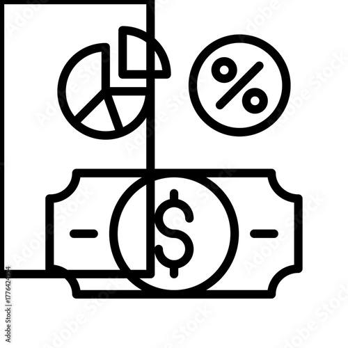 Money Margin Icon