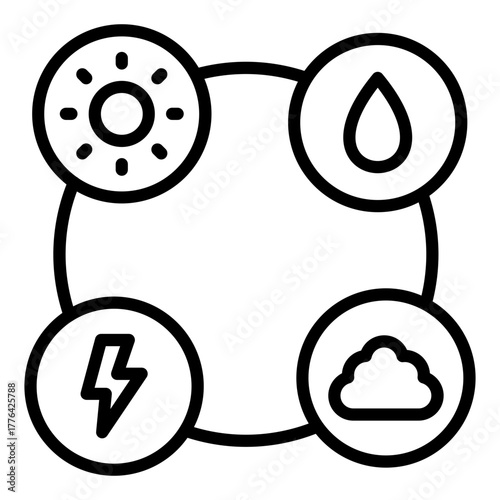 Energy Sources Icon