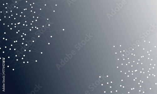 Abstract technology geometric lines background 