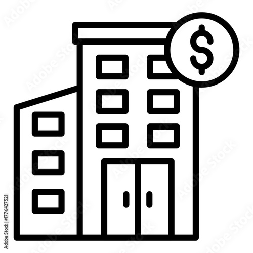 Hotel Budgeting Icon