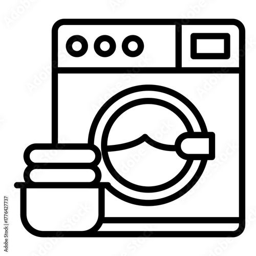 Laundry Service Icon