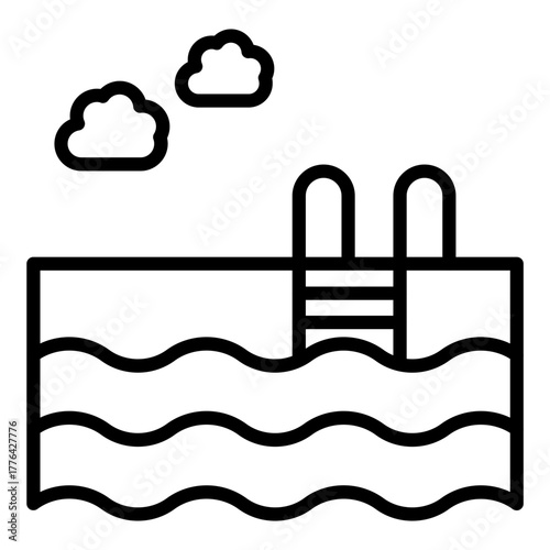 Swimming Pool Icon