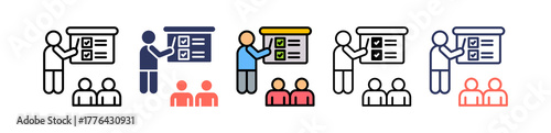 Employee Training multiple icon