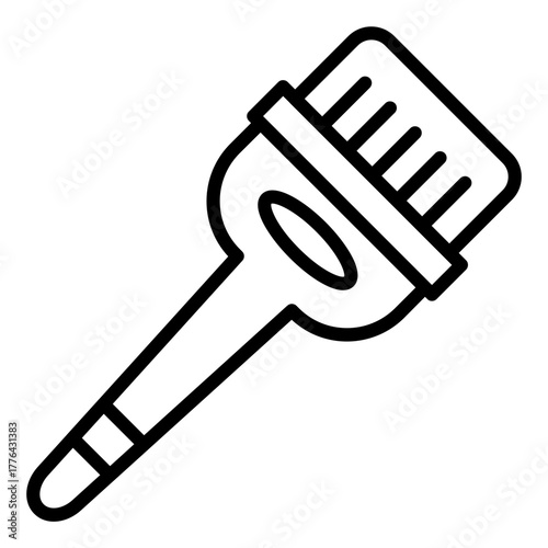 Hair Dye Brush Icon