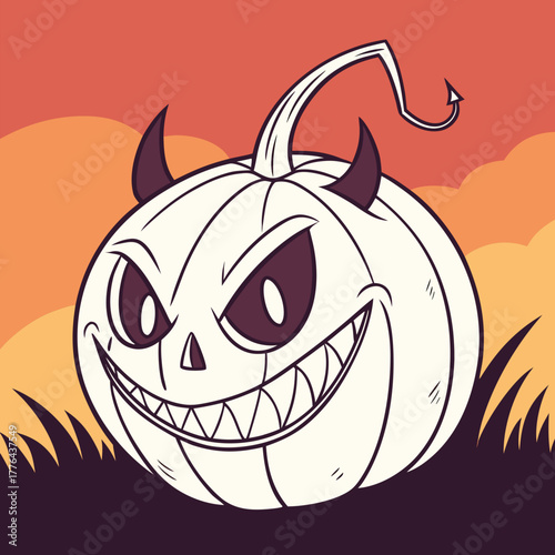 halloween monster vector
