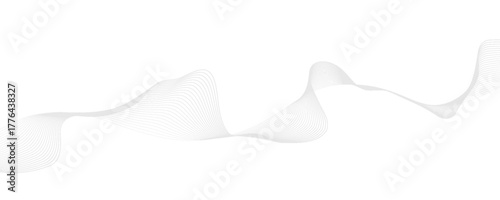 Abstract vector background with black wavy lines.  black wavy lines on white background EPS10.