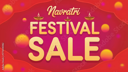 Wallpaper Mural Celebrate Navratri Festival Sale with vibrant discounts and festive offers boosting your shopping experience Torontodigital.ca