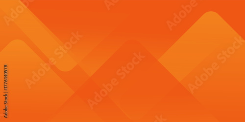 Abstract orange and yellow geometric background. Modern concept for graphic design, background, web design, poster, banner, book, slideshow. Vector illustration